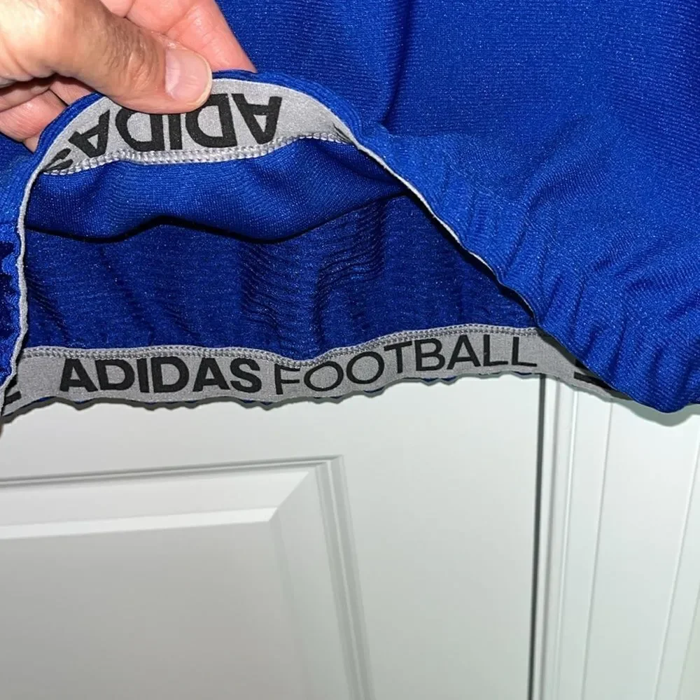 Vintage adidas East Garner High School Trojans game worn football jersey 2XL